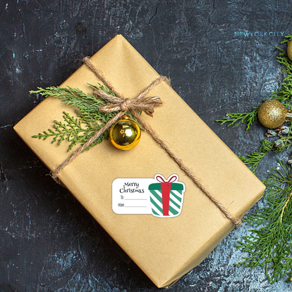 Set 10 Miếng Dán Trang Trí Giáng Sinh Nhiều Kiểu Dáng Dễ Thương