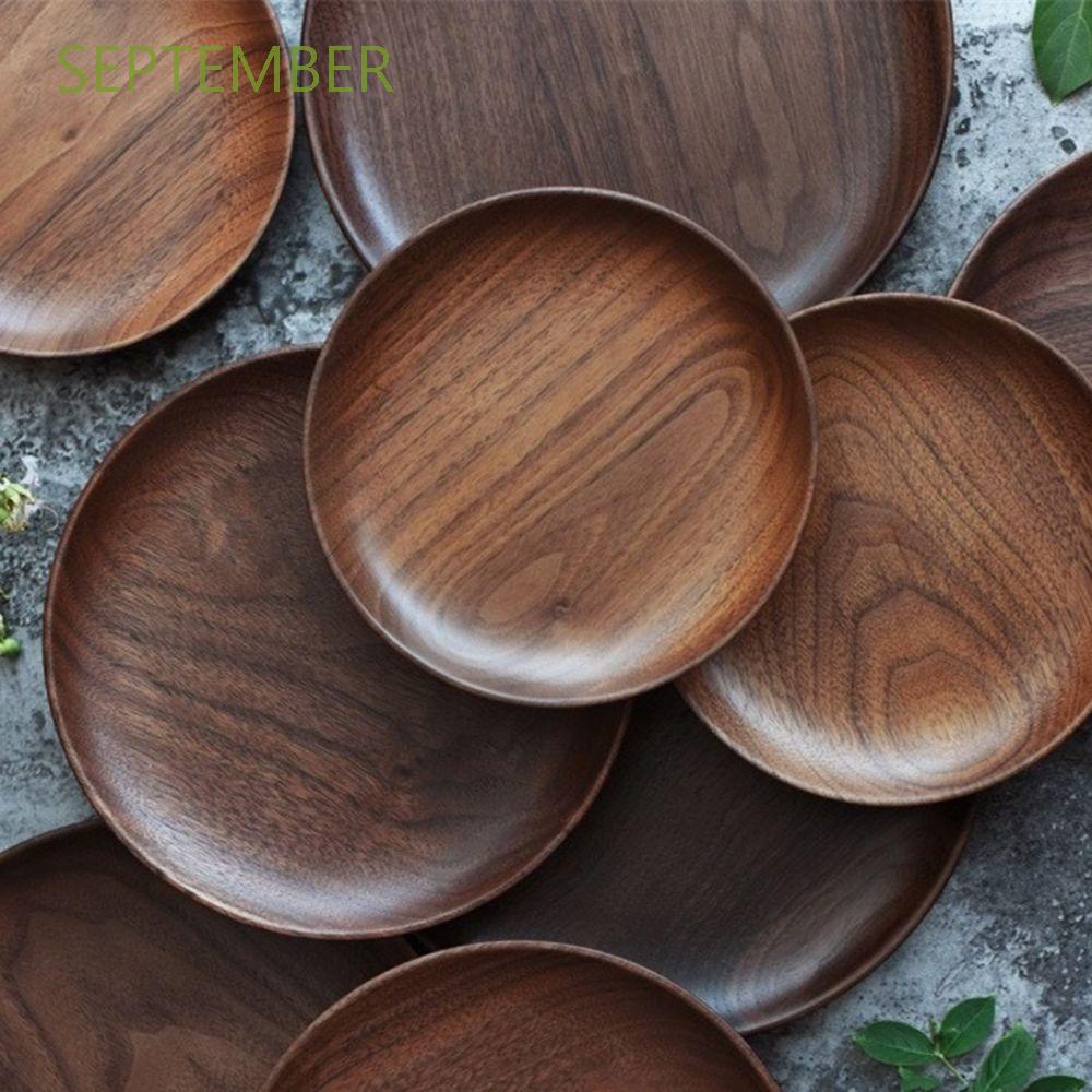 1 Khay Gỗ Sồi Đựng Thức Ăn Trang Trí Nhiều Màu