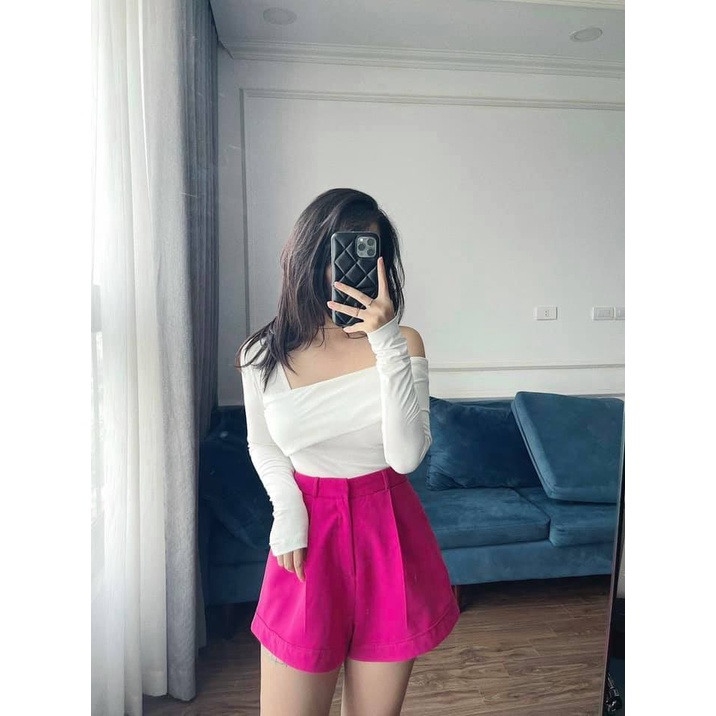 ÁO  LỆCH VAI 3 MÀU | BigBuy360 - bigbuy360.vn