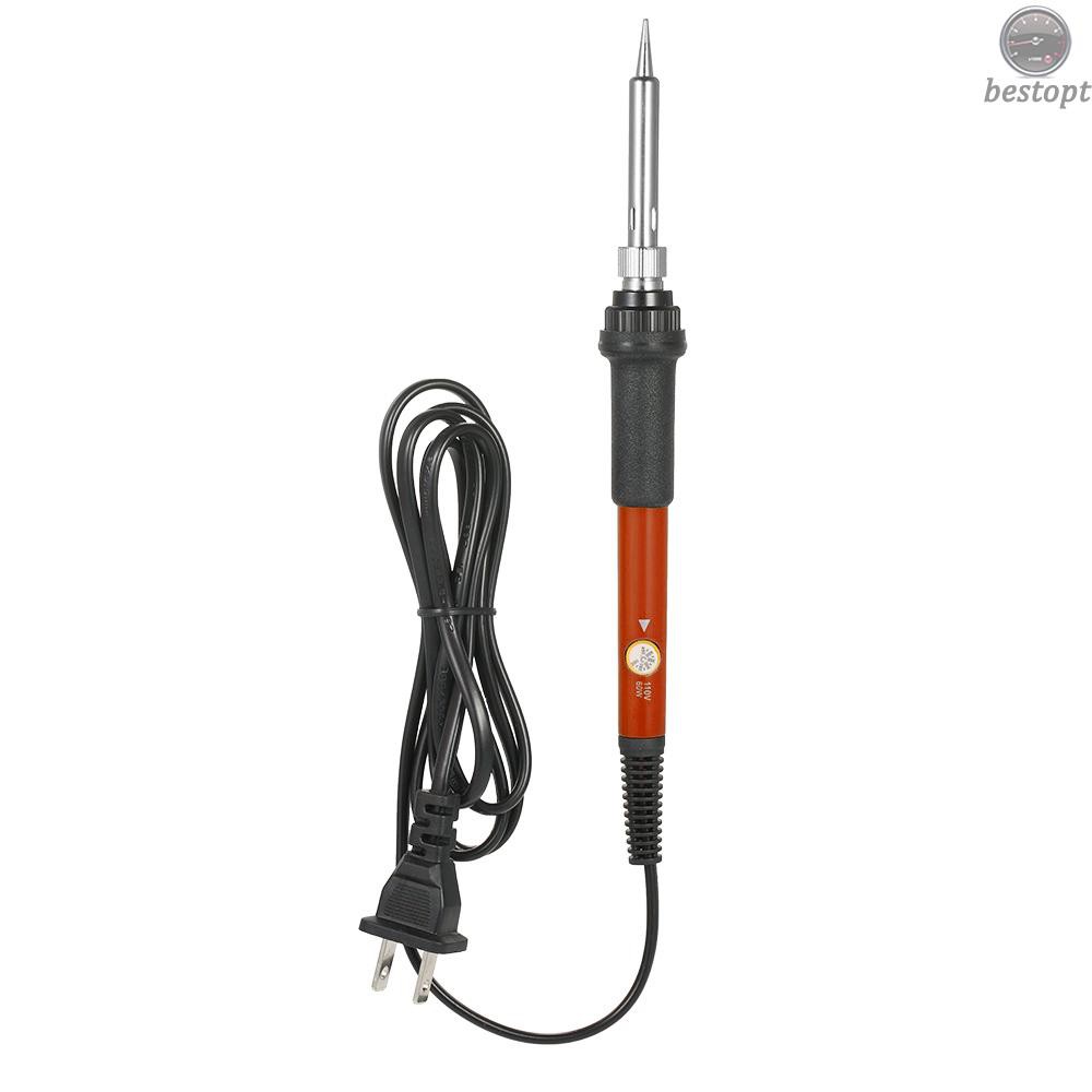 B&O 60W Professional Electric Adjustable Temperature 200-450℃ Soldering Iron Welding Repair DIY Hand Tool