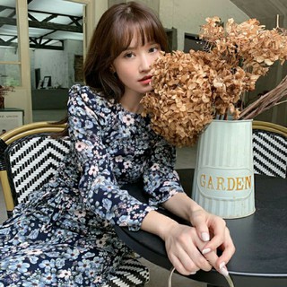 Váy hoa vintage tiểu thư