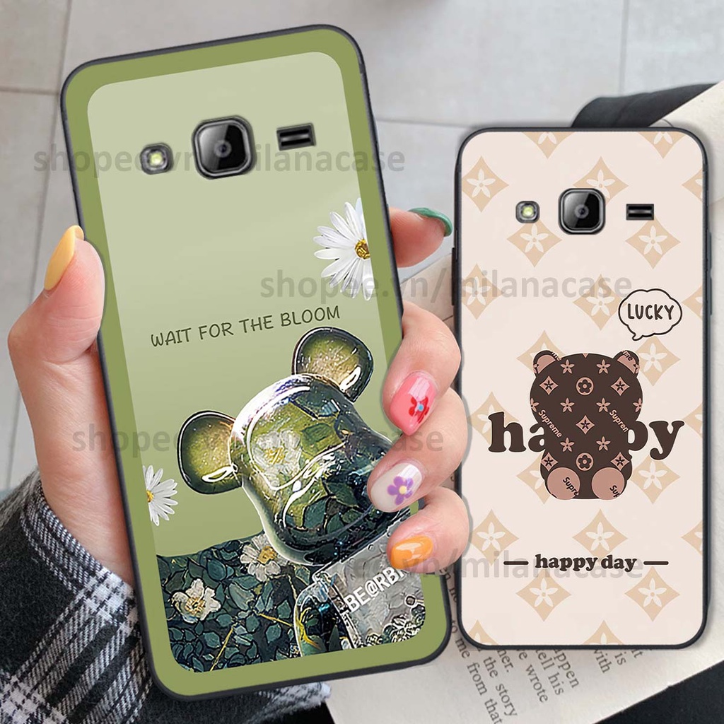 Ốp Samsung J310 / J3 2016 gấu be@rBrick gấu Teddy Kaws siêu đẹp, phong cách, cá tính