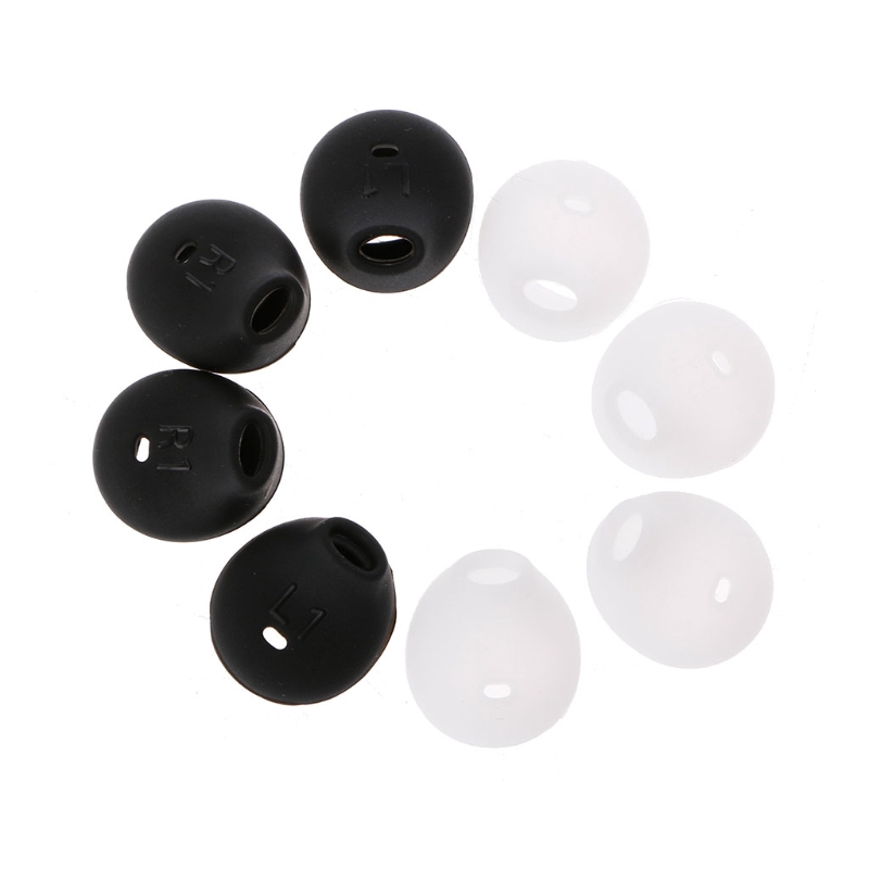 new 4 Pairs Silicone Eartip Earbud Pads For Samsung S6 S7 Edge G9250 In-Ear Earphone