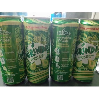 Lốc 6 lon Mirinda thái xanh 330ml