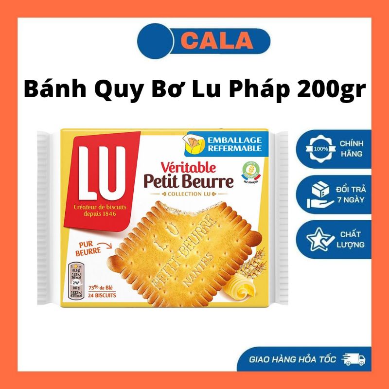 Bánh Quy Bơ Lu Pháp 200g - Date Luôn Mới