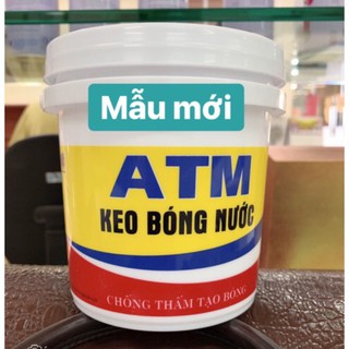 Keo bóng, phủ bóng, phủ tranh chống thấm gốc nước atm .