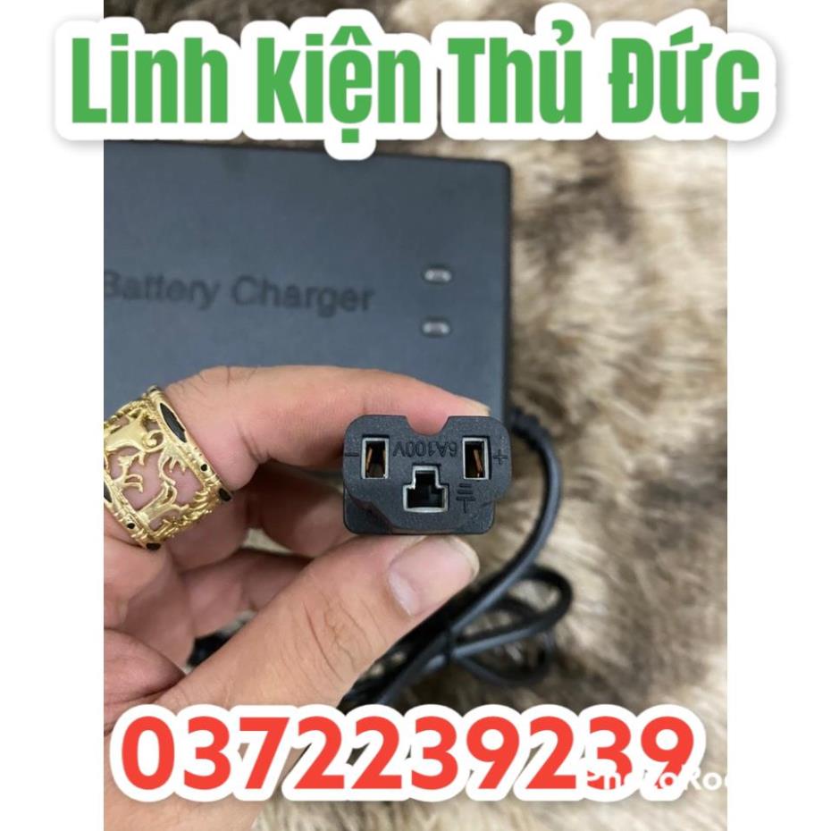 Lktd BN. Sạc xe điện 13S 48V  dùng cho pin Li-ion 3.7V, có đèn báo đầy và có quạt tản nhiệt.