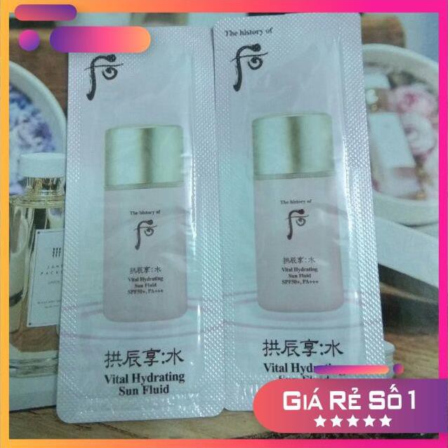 chống nắng whoo mới mát lạnh dưỡng trắng hồng da Whoo Hydrating Sample