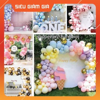 [Freeship] [ Siêu Đẹp] Set bóng trang trí event, party, khai trương, sinh nhật thôi nôi cực đẹp ! hàng chất lượng