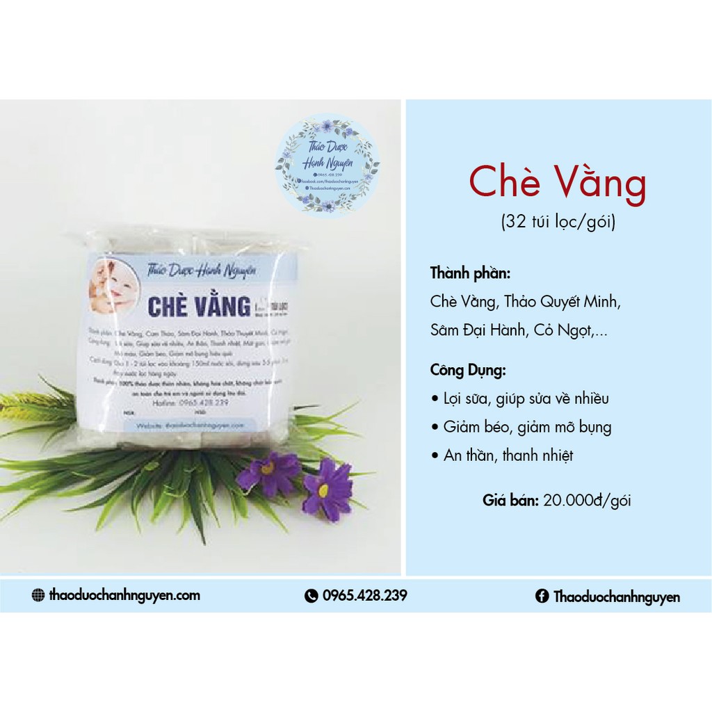 Chè Vằng Túi Lọc