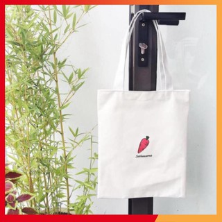 Túi tote túi vải hình hoa quả hsd12