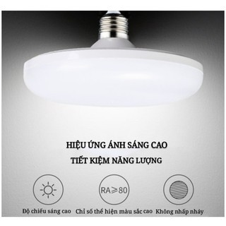 Bóng Đèn LED UFO 50W Cao Cấp – Ánh Sáng Trắng 6500K Siêu Sáng Tiết Kiệm Điện