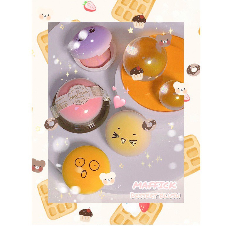 [Hàng mới về] Phấn Má Hồng Đơn Sắc Làm Sáng Tông Màu Da Tự Nhiên Hình Món Tráng Miệng Dễ Thương | BigBuy360 - bigbuy360.vn