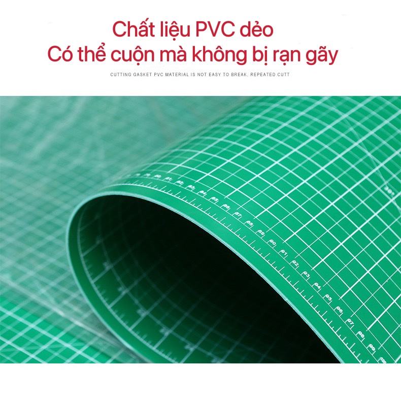 Chuyên sỉ Bảng kê cắt 3 lớp tự liền A0 DIY Cutting Mat thủ công, kê vải may