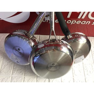 Chảo elmich trimax đáy đúc liền inox 304 chống dính chảo rán chảo xào 20cm 24cm 26cm 28cm chảo đun bếp từ