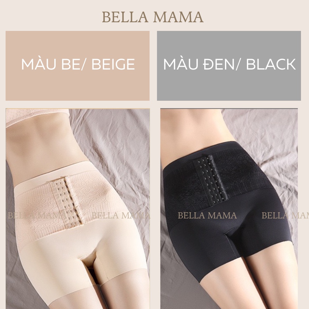 Quần Gen Bụng Định Hình Nịt Bụng Chất Su Nguyên Khối Không Cộm Không Lộ Bella Mama Q22