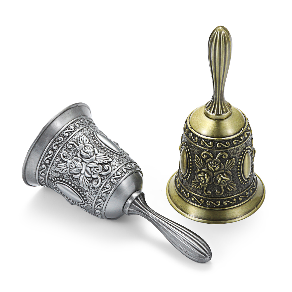 Chuông lắc cầm tay bằng kim loại nhiều màu cho lễ phục vụ