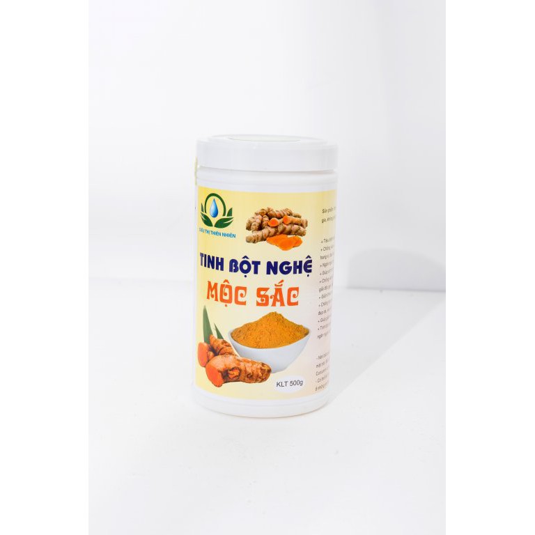 Tinh bột nghệ cao cấp Mộc Sắc hộp 500g