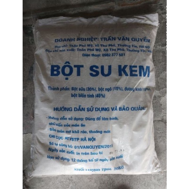 1kg bột trộn làm nhân bánh su kem