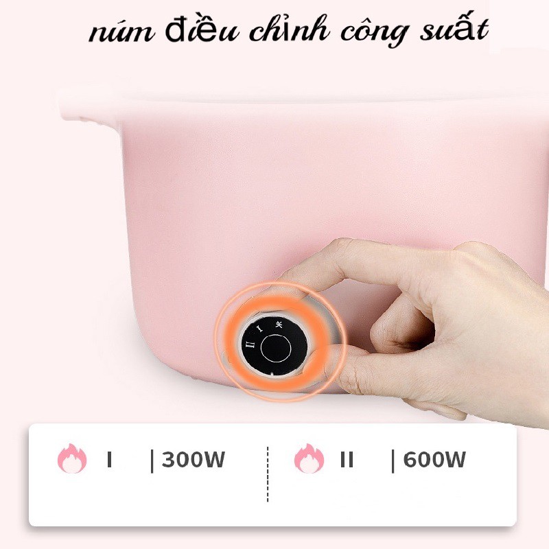 Nồi lẩu mini, nồi lẩu điện đa chúc năng, tiện lợi