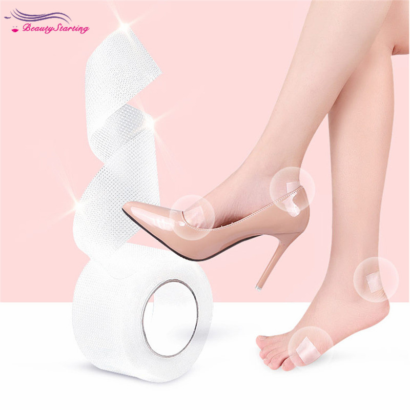 [Hàng mới về] Miếng dán bàn chân gót chân tàng hình chống chà xát chất liệu PE tiện dụng