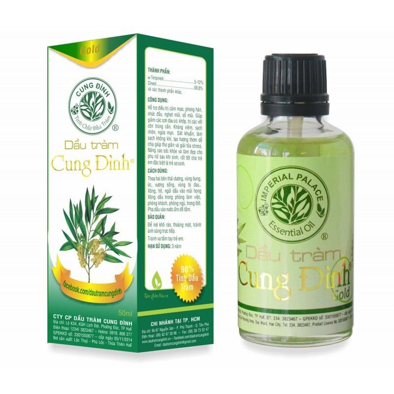 Dầu tràm cung đình chai lớn 50ml