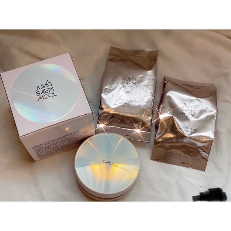 PHẤN NƯỚC JUNGSAEMMOOL ESSENTIAL SKIN NUDER LONG WEAR CUSHION SPECIAL EDITION SPF 50+ PA+++ (KÈM 2 LÕI PHỤ) | BigBuy360 - bigbuy360.vn