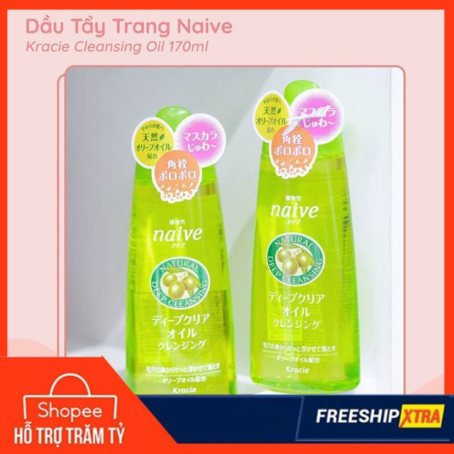 Dầu tẩy trang Naive Kracie Natural Cleansing Oil