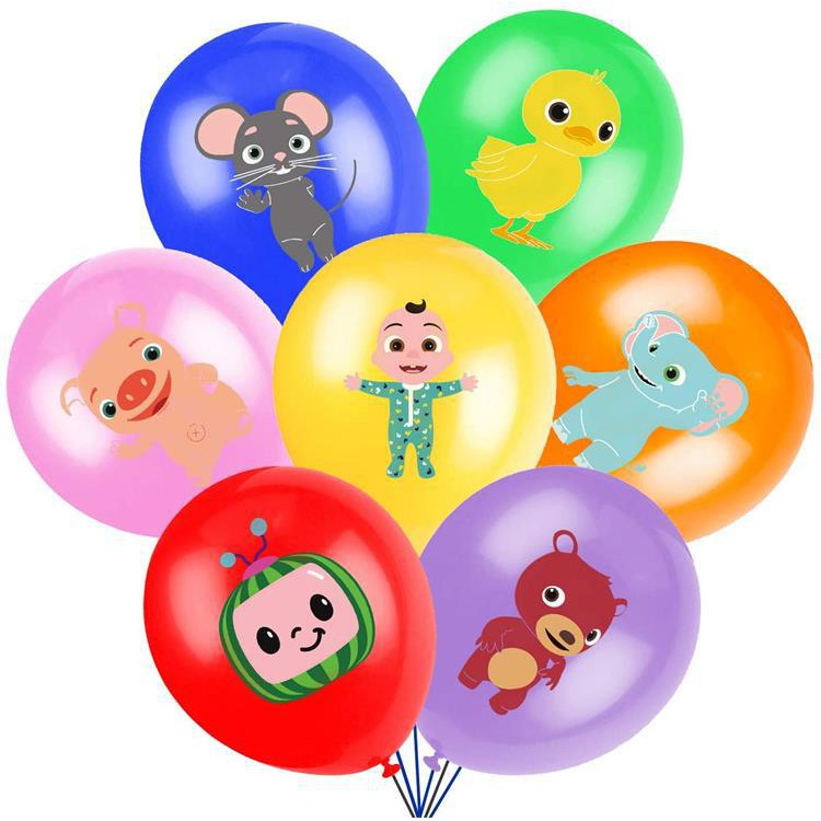 Bong bóng trang trí tiệc sinh nhật chủ đề hoạt hình jojo cho bé