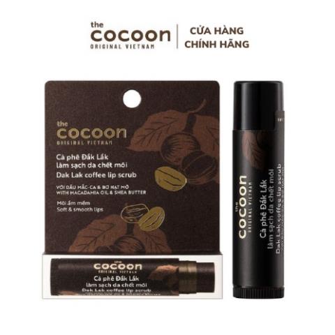Tẩy Da Chết Môi Cà Phê Đắk Lắk Cocoon Giúp Môi Mềm Mịn 5g - CC48