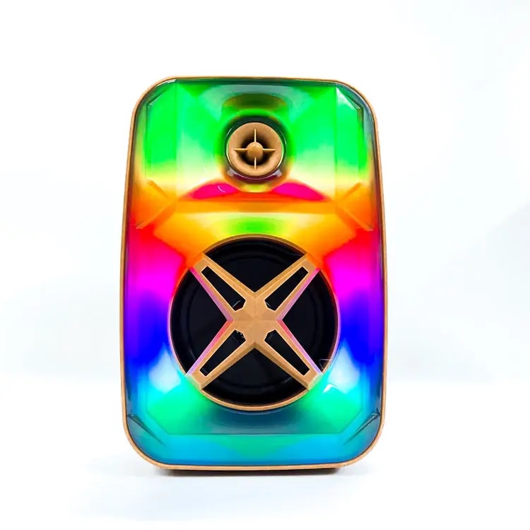 Loa Bluetooth MS-1768BT có đèn led RGB âm thanh chất lượng bass trầm tích hợp khe cắm thẻ nhớ, USB