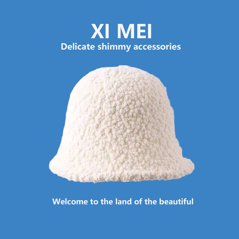 Nón tai bèo đan len lông cừu dày dặn ấm áp dễ phối đồ thời trang phong cách Nhật Hàn dành cho nữ