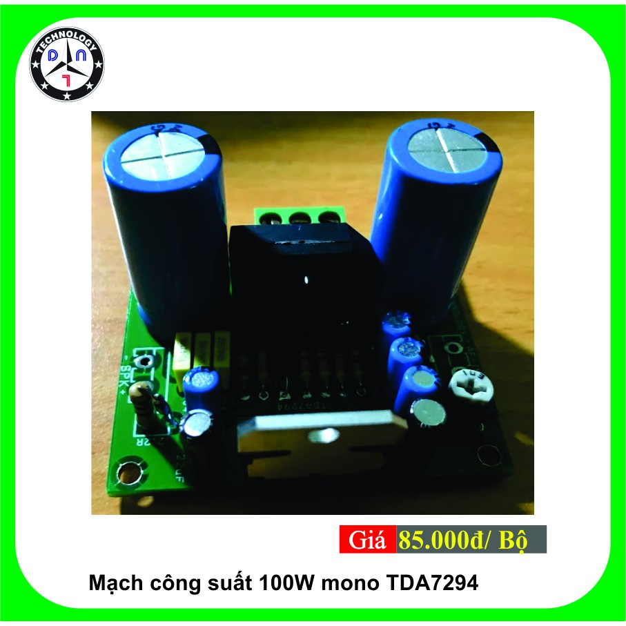 Mạch công suất âm thanh mono TDA7294