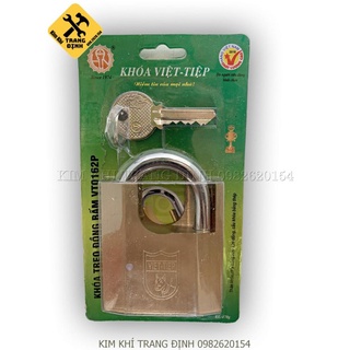 Khoá treo đồng bấm chống cắt việt tiệp 0162p
