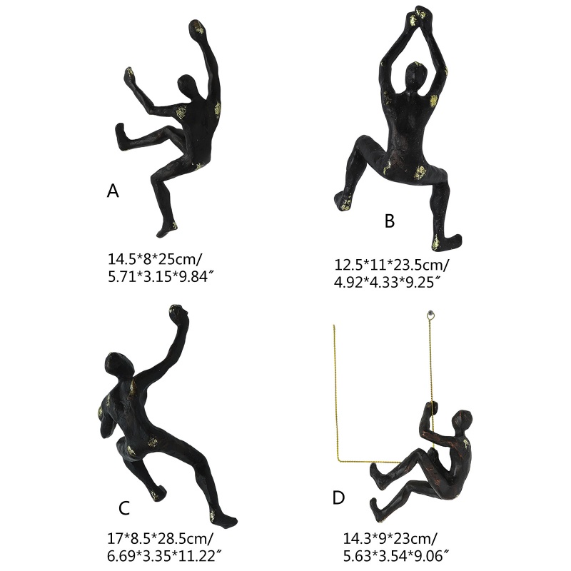 Tượng Resin Treo Tường Trang Trí Phong Cách Bắc Âu