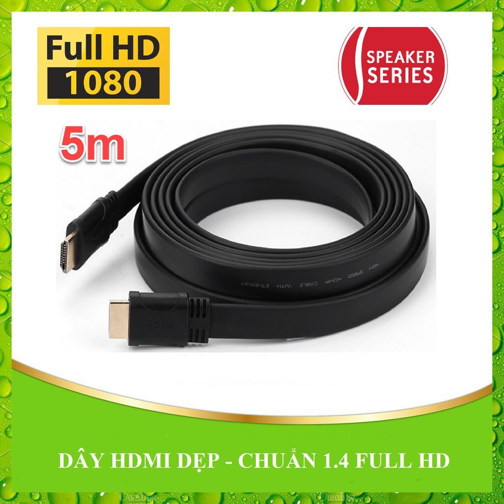 Dây cáp 2 đầu HDMI Full HD  - Dây HDMI dùng để nối tivi với máy tính