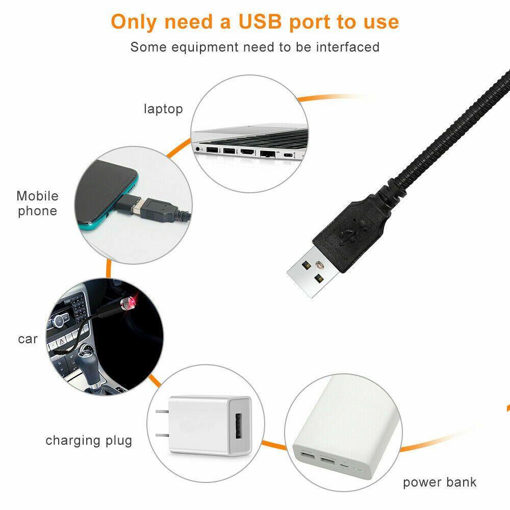 Đèn LED USB Trang Trí Nội Thất Xe Hơi Họa Tiết Bầu Trời Đầy Sao Độc Đáo