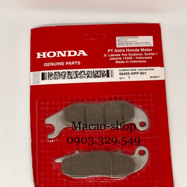 Bố thắng đĩa Fu neo / w rs