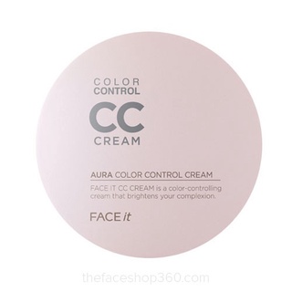 Kem Nền CC Cream Aura Color Control Cream The Face Shop thumbnail
