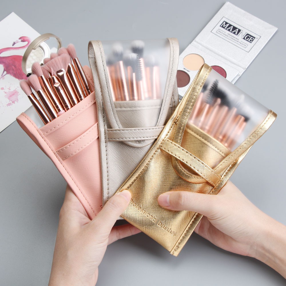 Túi đựng cọ trang điểm cầm tay MAGEFY 30g xách tay