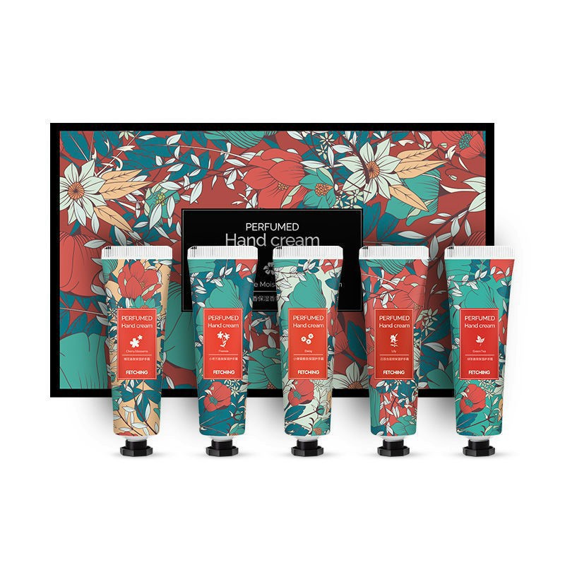 Set 5 lọ kem dưỡng da tay hương hoa thơm ngát perfumed hand cream