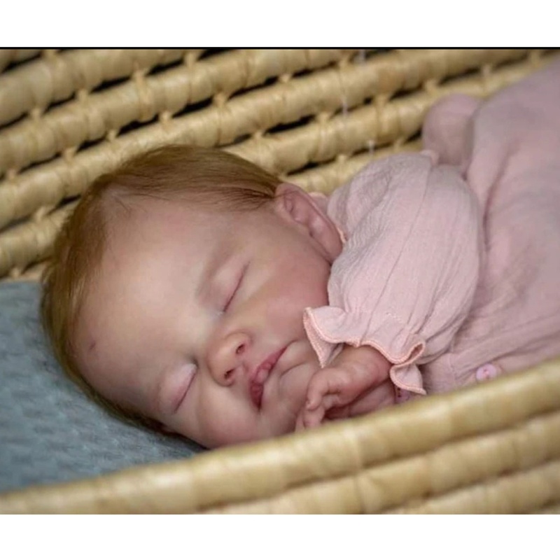 Búp Bê Bé Gái Tóc Dài 22 Inch Dùng Trang Trí