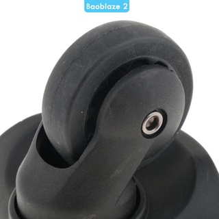 Set 2 Bánh Xe Xoay 360 Độ Màu Đen A52 Size L Không Ồn Chuyên Dụng Cho Vali