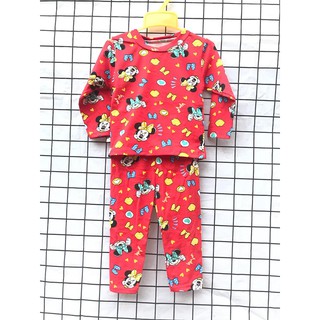 [XẢ] Bộ cotton co giãn 4 chiều cho bé trai/ gái