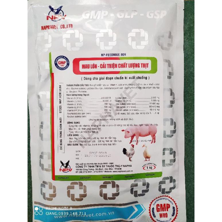 MAU LỚN CẢI THIỆN CHẤT LƯỢNG THỊT GÓI 1KG