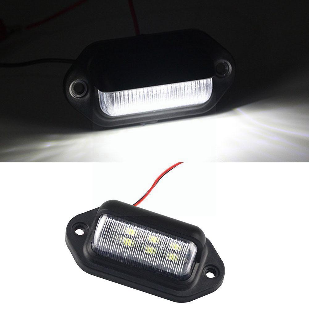 Đèn Chiếu Sáng Soi Biển Số Xe Ô Tô Xe Máy 6SMD