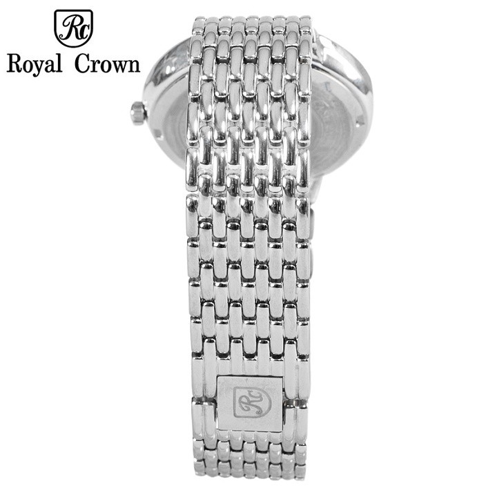 Đồng hồ nam chính hãng Royal Crown 3650 dây thép