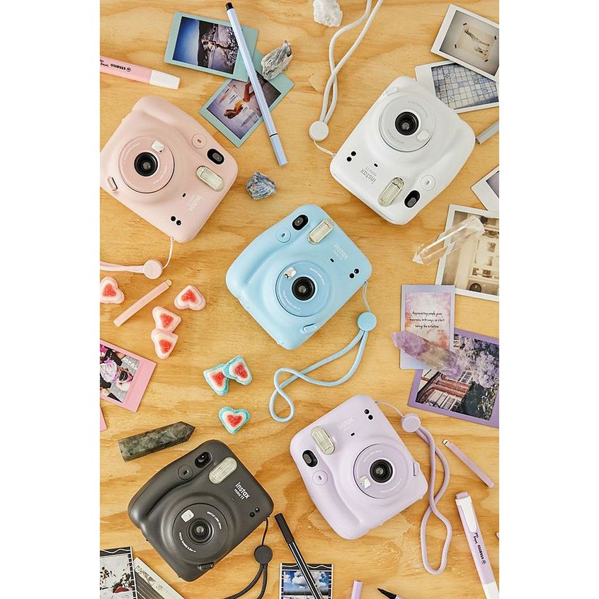 Instax Mini 11 - Máy ảnh lấy liền Fujifilm | Chính hãng - BH 12T - Tặng 10 film