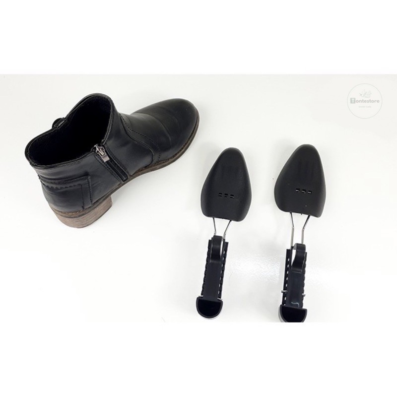 1 Cặp cây giữ form giày shoetree chất liệu plastic có phần điều chỉnh size nam nữ (Hàng cao cấp) TSMINI