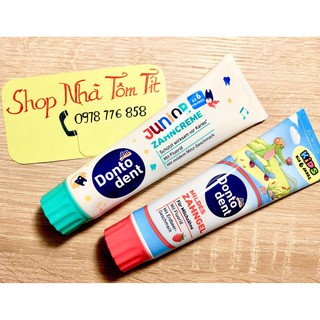 kem đánh răng cho trẻ từ 6 tuổi trở lên Dontodent (nắp xanh)